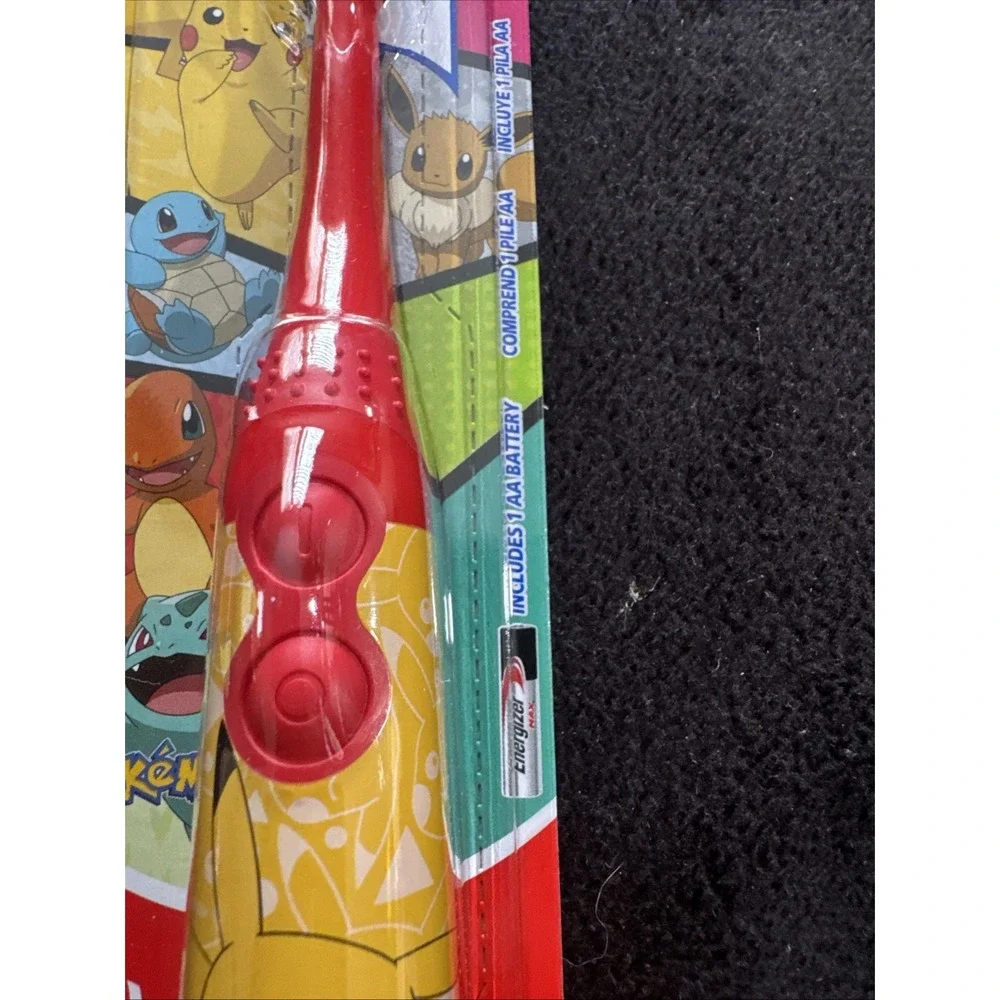 Colgate Kids‎ Toothbrush Battery Powered Electric Extra Soft Bristles Pokemon